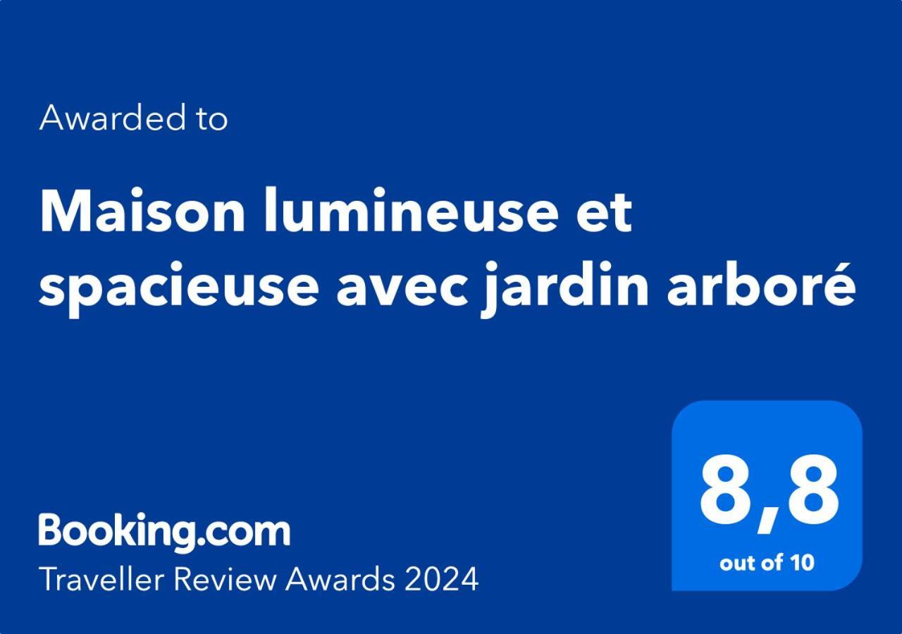 Maison Lumineuse Et Spacieuse Avec Jardin Arbore La Valette-du-Var Exteriör bild
